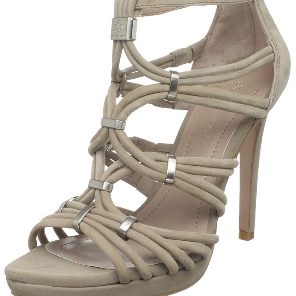 BCBG sandals- Please read description